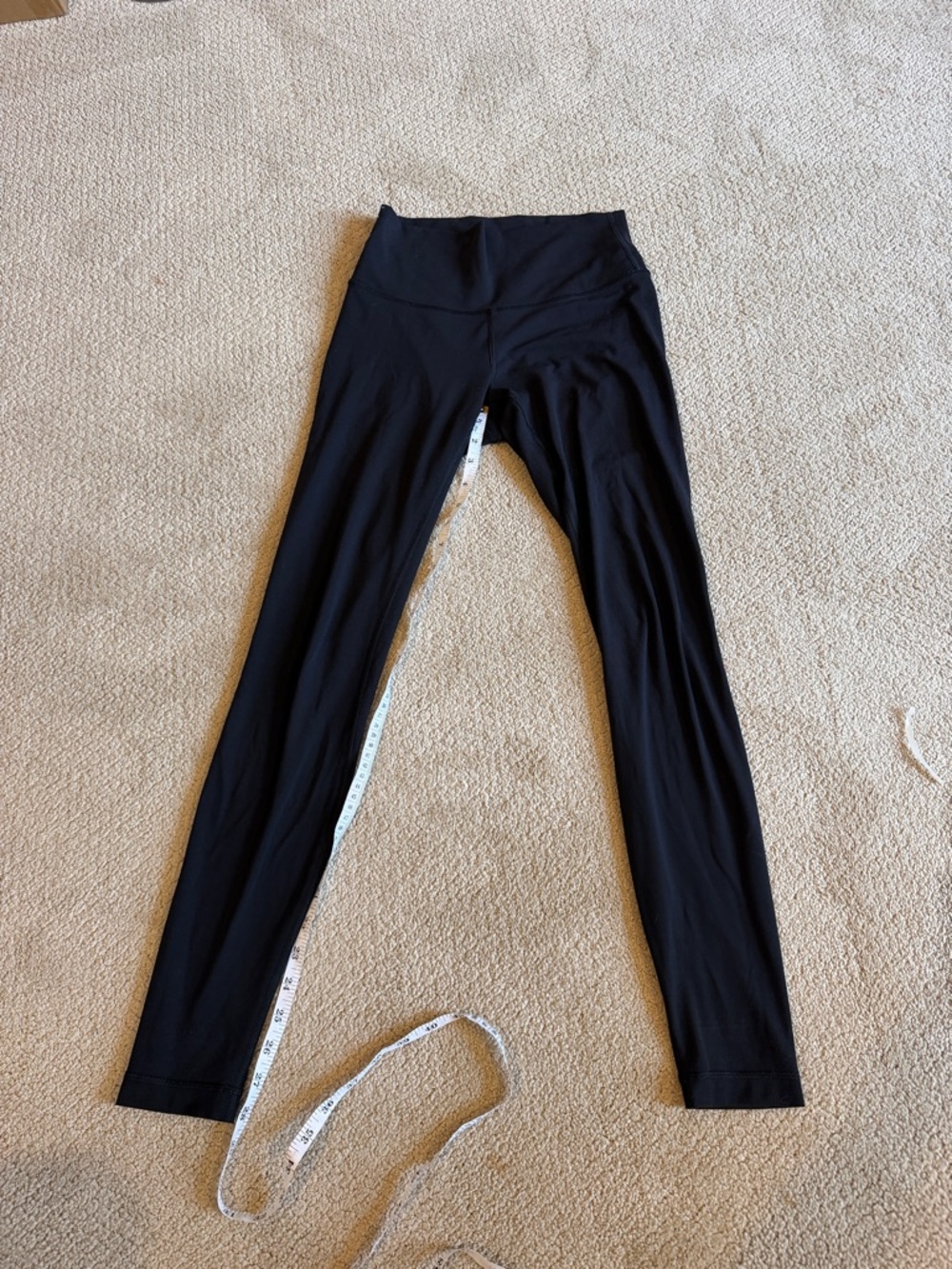 Lululemon High-Waist Black Active Leggings